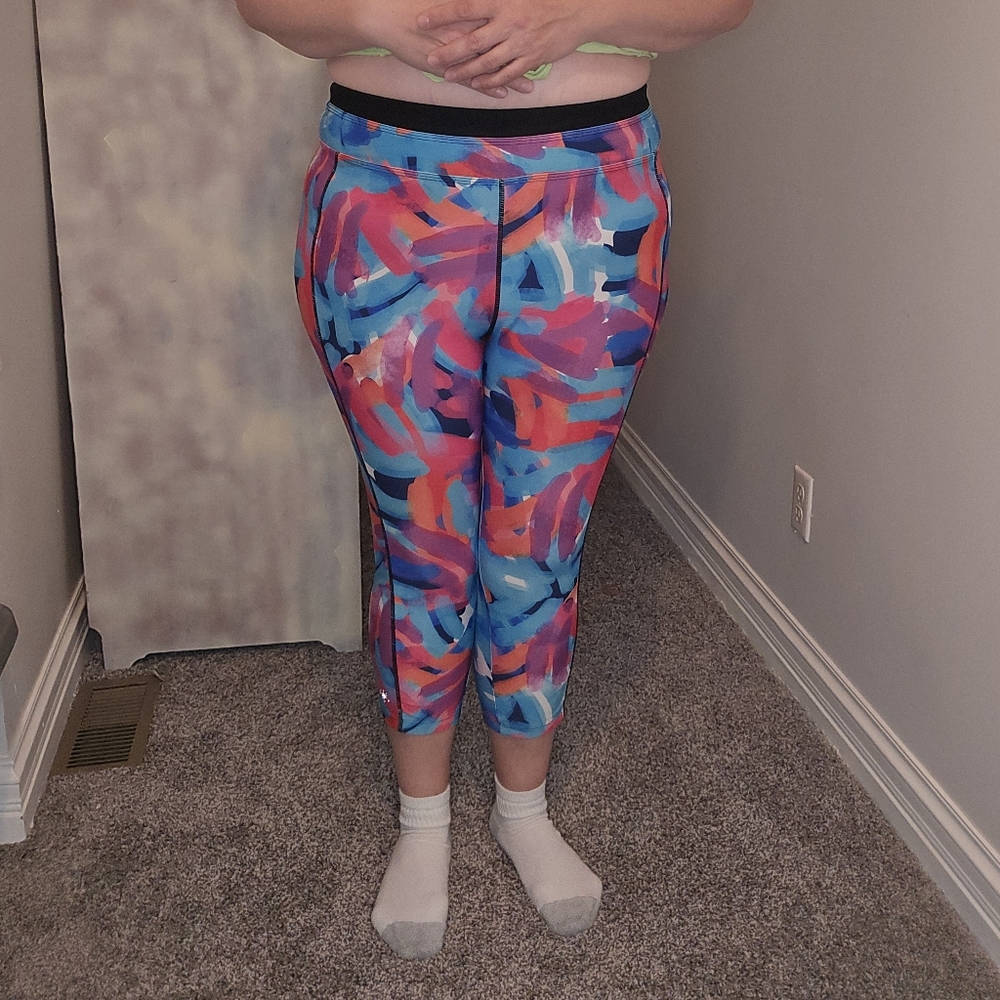 Plus Size, 2x, capri leggings